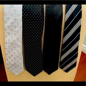 Silk neck ties